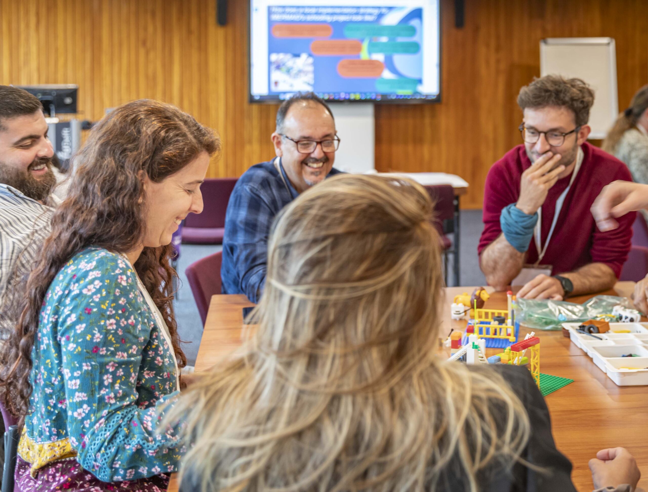 Delegates working together in a workshop at the CS4Water Conference 2025 in Delft