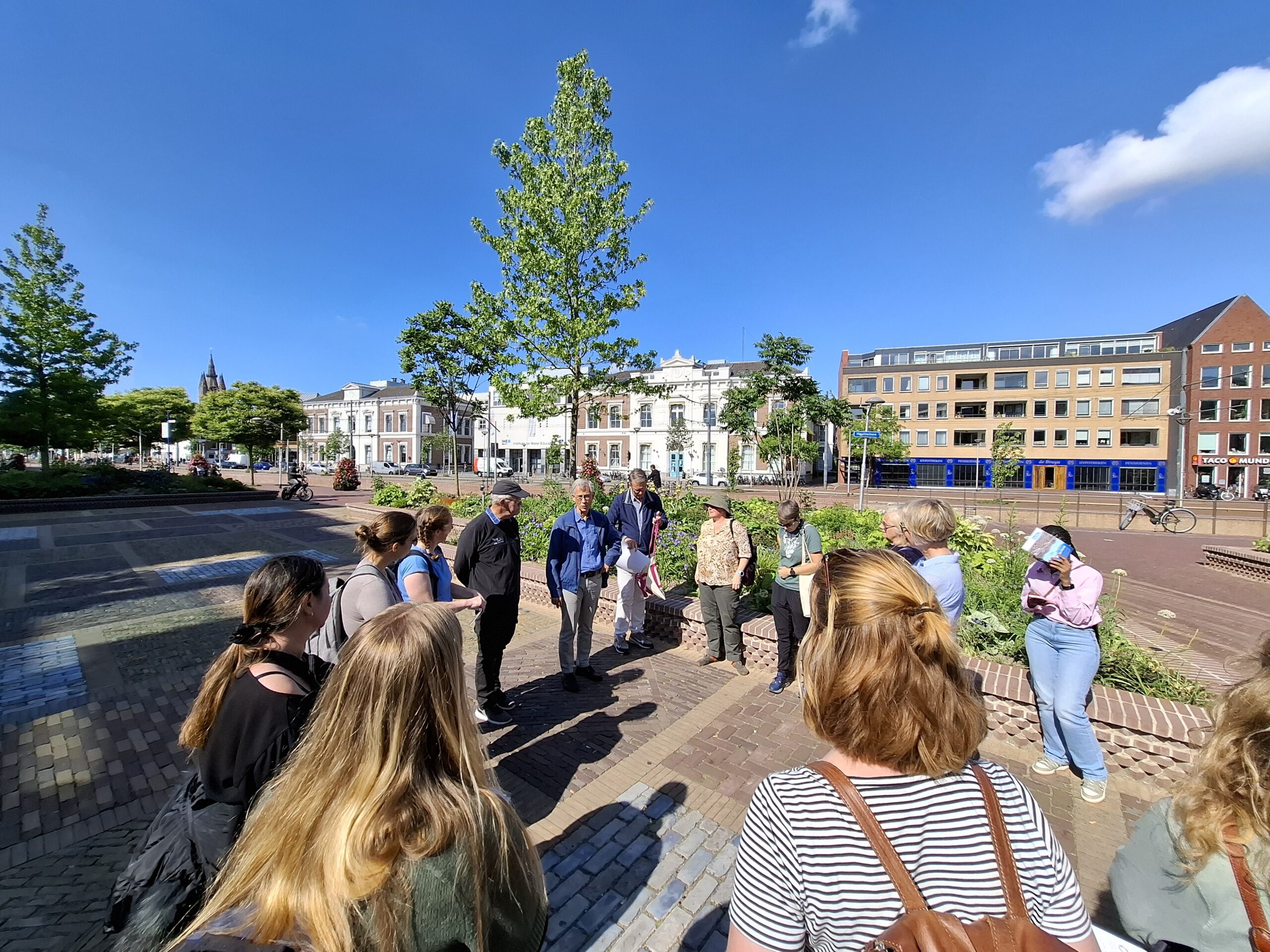Delegates on a field excursion at the CS4Water Conference 2025 in Delft